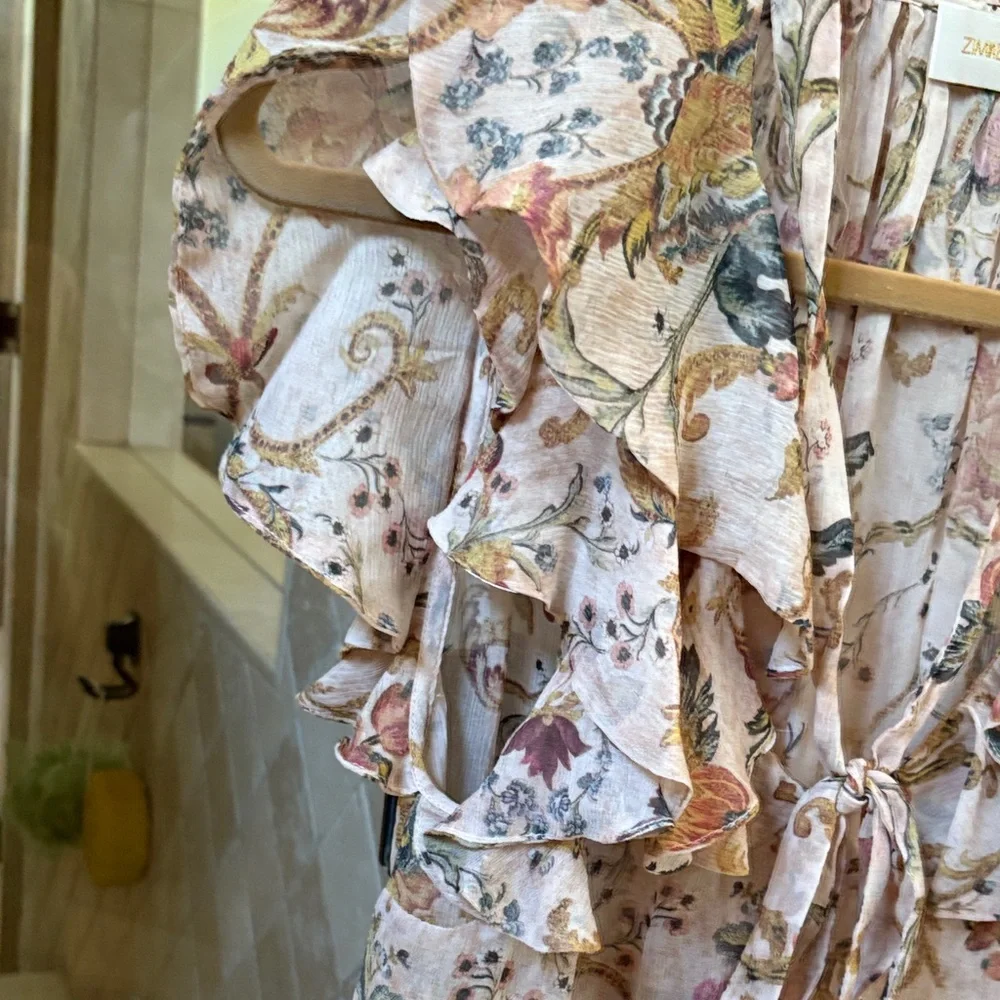 Zimmermann Floral Ruffle Top - Picture 5 of 5